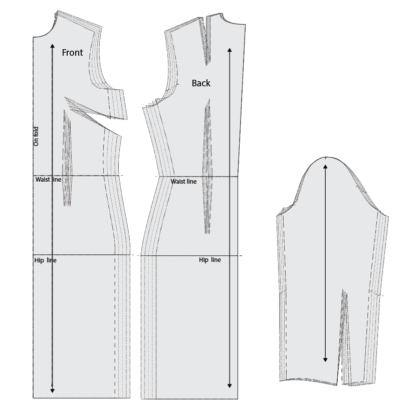 dress pattern designing pdf Yasmine Dress Sewing Pattern (PDF)